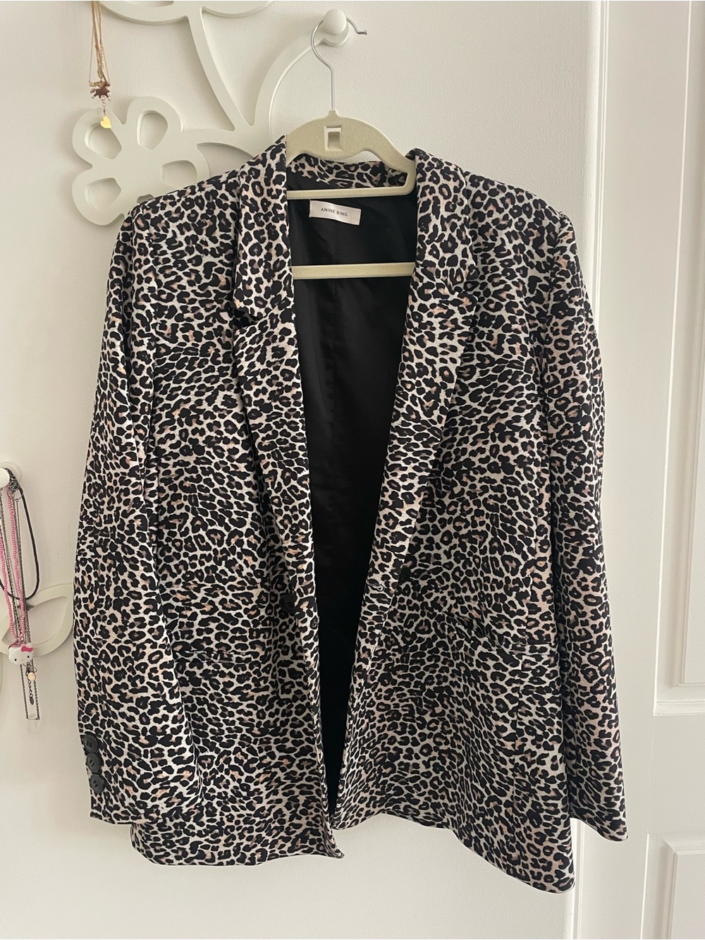 Leopard Print Blazer